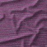 Dot Stripes - Mulberry - Organic Cotton/Spandex Euro Knit Jersey