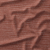 Dot Stripes - Rust - Organic Cotton/Spandex Euro Knit Jersey