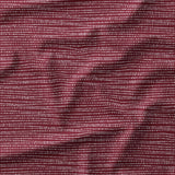 Dot Stripes - Burgundy - Organic Cotton/Spandex Euro Knit Jersey