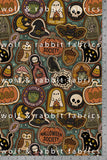 Halloween Society - Organic Cotton/Spandex Euro Knit Jersey