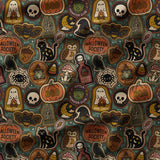 Halloween Society - Organic Cotton/Spandex Euro Knit Jersey