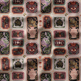Witchy Tiles - Organic Cotton/Spandex Euro Knit Jersey