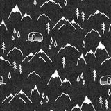 SIMPLE MOUNTAINS - TRANSPARENT DESIGNS - DIGITAL DESIGN FILES